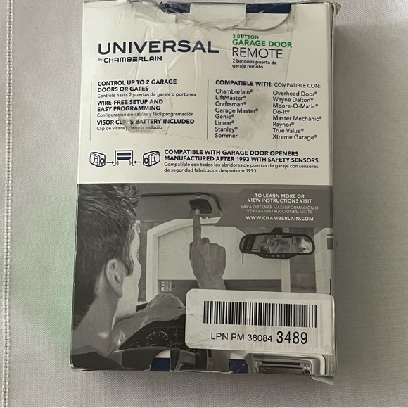 Universal 2 Button  Garage Opener by Chamberlain - Picture 5 of 6